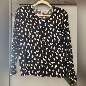 Women's Crew Neck Cardigan Sweater